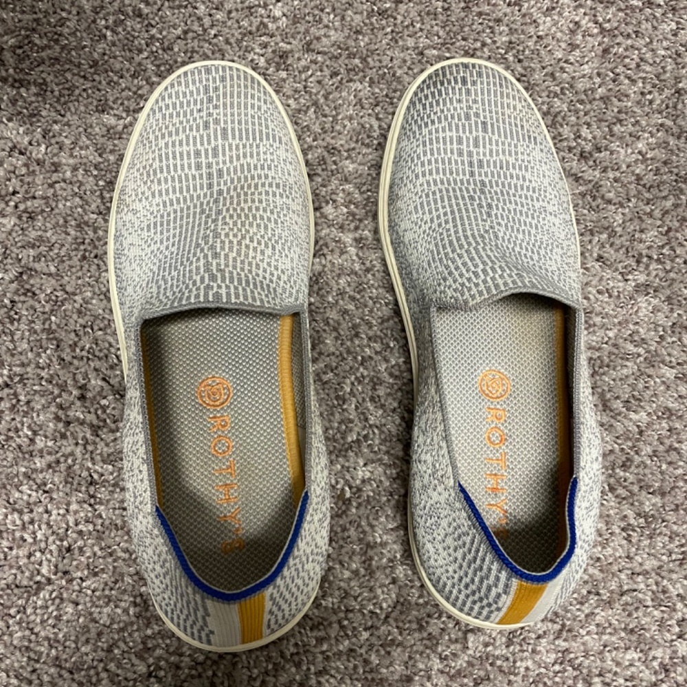 Rothys Size 8.5 Opal Python Sneakers - image 2